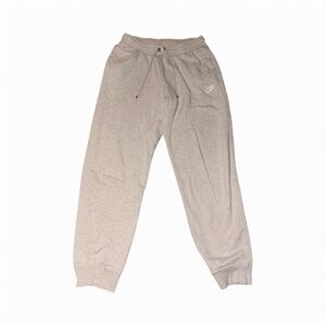 Nike Light Gray Heathered grey Joggers large